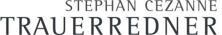 Stephan Cezanne Trauerredner